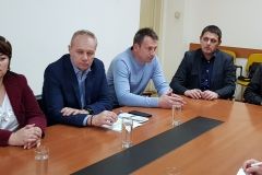 Na konferenciji za novinare predstavljen projekt Odvoji po boji, ukupne vrijednosti oko 1,400.000 kuna, 19. travnja 2018., mala vijećnica Grada Bjelovara FOTO: Grad Bjelovar https://www.bjelovar.hr