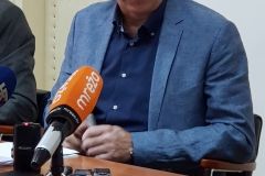 Na konferenciji za novinare predstavljen projekt Odvoji po boji, ukupne vrijednosti oko 1,400.000 kuna, 19. travnja 2018., mala vijećnica Grada Bjelovara FOTO: Grad Bjelovar https://www.bjelovar.hr