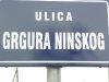 Obilazak uređene Ulice Grgura Ninskog