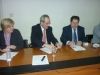 Vanja Posavac, predsjednica Gradskog vijeća Grada Bjelovara, Antun Korušec, gradonačelnik Grada Bjelovara i Marijan Dautanac, načelnik Općine Veliki Grđevac - Gradonačelnik Grada Bjelovara Antun Korušec potpisao ugovore sa susjednim općinama o pružanju protupožarne zaštite, 15. siječnja 2014., mala vijećnica Grada Bjelovara FOTO: Dubravka Dragičević www.bjelovar.hr