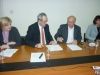 Vanja Posavac, predsjednica Gradskog vijeća Grada Bjelovara, Antun Korušec, gradonačelnik Grada Bjelovara i Ivan Kovačić, načelnik Općine Veliko Trojstvo - Gradonačelnik Grada Bjelovara Antun Korušec potpisao ugovore sa susjednim općinama o pružanju protupožarne zaštite, 15. siječnja 2014., mala vijećnica Grada Bjelovara FOTO: Dubravka Dragičević www.bjelovar.hr