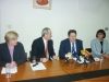 Vanja Posavac, predsjednica Gradskog vijeća Grada Bjelovara, Antun Korušec, gradonačelnik Grada Bjelovara, Marijan Dautanac, načelnik Općine Veliki Grđevac i Jasna Višnjević, zamjenica gradonačelnika Grada Bjelovara - Gradonačelnik Grada Bjelovara Antun Korušec potpisao ugovore sa susjednim općinama o pružanju protupožarne zaštite, 15. siječnja 2014., mala vijećnica Grada Bjelovara FOTO: Dubravka Dragičević www.bjelovar.hr