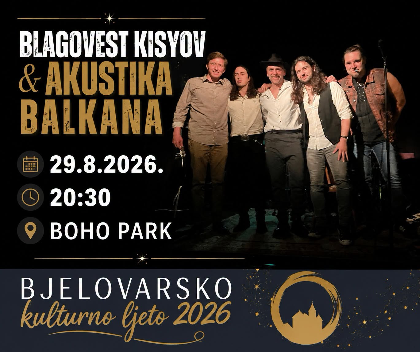 Blagovest Kisyov i Akustika Balkana 29.8.2026
